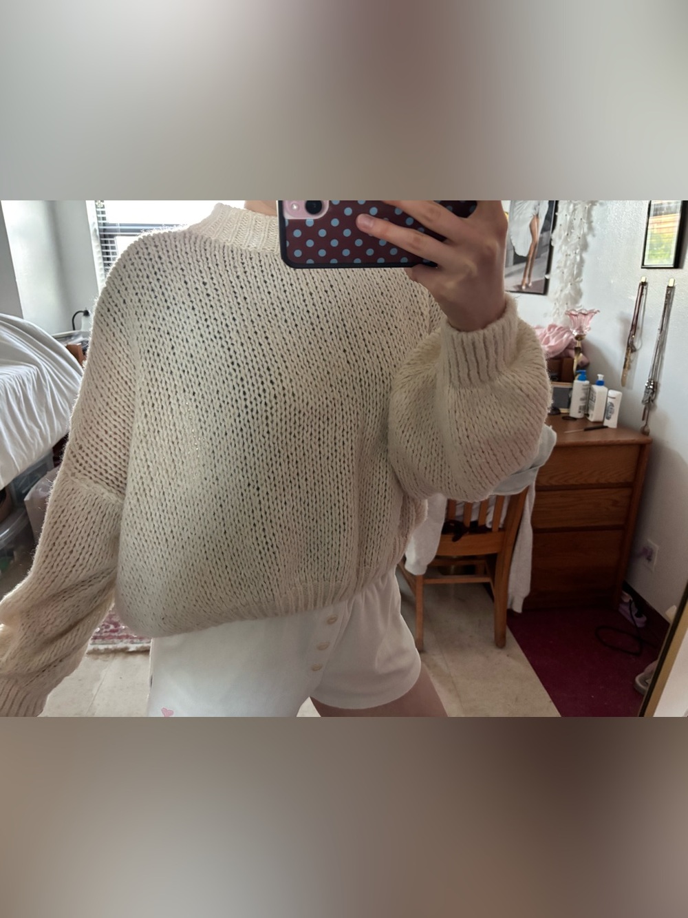 Meet Me There Cream Knit Sweater